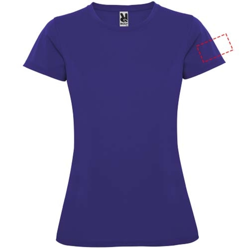 Montecarlo Sport T-Shirt Für Damen , mauve, Piqué Strick 100% Polyester, 150 g/m2, XL, , Bild 8