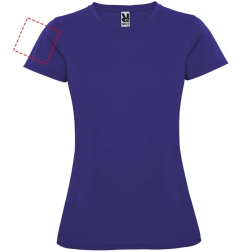 Montecarlo Sport T-Shirt Für Damen , mauve, Piqué Strick 100% Polyester, 150 g/m2, XL, , Bild 11
