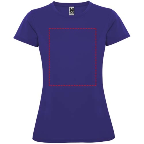 Montecarlo Sport T-Shirt Für Damen , mauve, Piqué Strick 100% Polyester, 150 g/m2, XL, , Bild 7