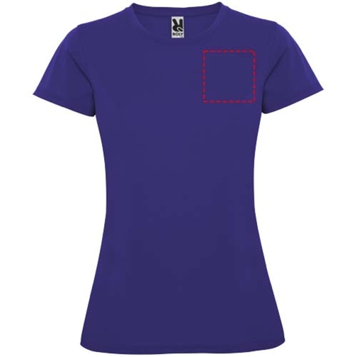 Montecarlo Sport T-Shirt Für Damen , mauve, Piqué Strick 100% Polyester, 150 g/m2, L, , Bild 15