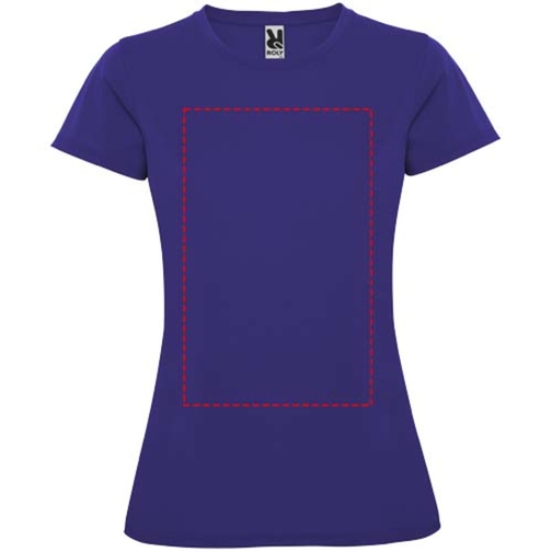 Montecarlo Sport T-Shirt Für Damen , mauve, Piqué Strick 100% Polyester, 150 g/m2, L, , Bild 7