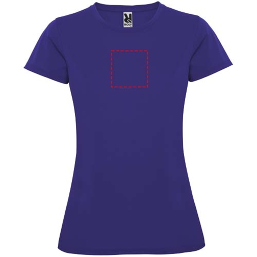 T-shirt sportiva a maniche corte da donna Montecarlo, Immagine 14