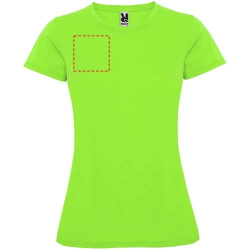 Montecarlo Sport T-Shirt Für Damen , lime / green lime, Piqué Strick 100% Polyester, 150 g/m2, XL, , Bild 20