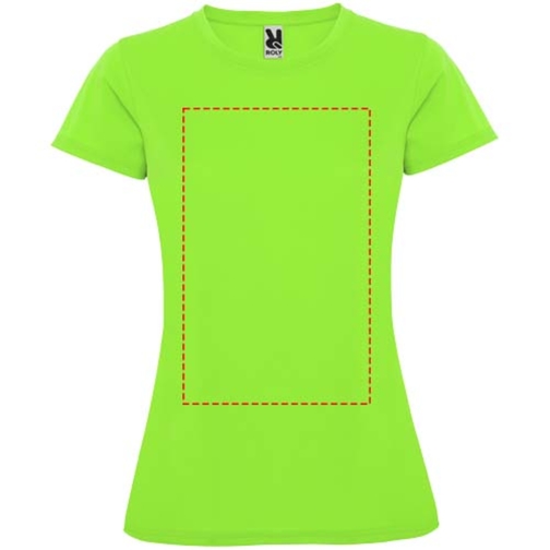 Montecarlo Sport T-Shirt Für Damen , lime / green lime, Piqué Strick 100% Polyester, 150 g/m2, XL, , Bild 10