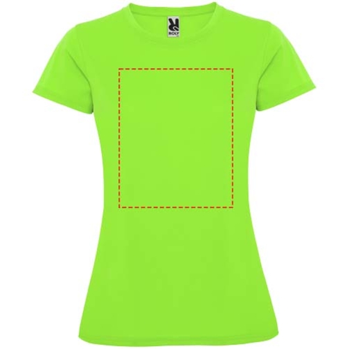 Montecarlo Sport T-Shirt Für Damen , lime / green lime, Piqué Strick 100% Polyester, 150 g/m2, XL, , Bild 9