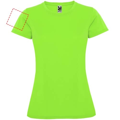 Montecarlo Sport T-Shirt Für Damen , lime / green lime, Piqué Strick 100% Polyester, 150 g/m2, XL, , Bild 15