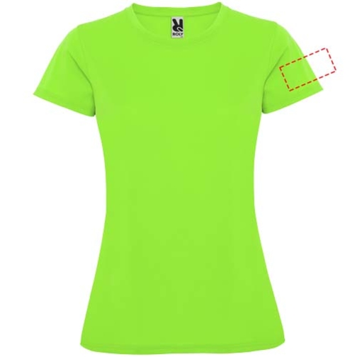 T-shirt sportiva a maniche corte da donna Montecarlo, Immagine 7
