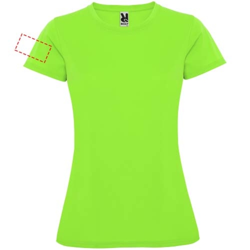 Montecarlo Sport T-Shirt Für Damen , lime / green lime, Piqué Strick 100% Polyester, 150 g/m2, L, , Bild 25