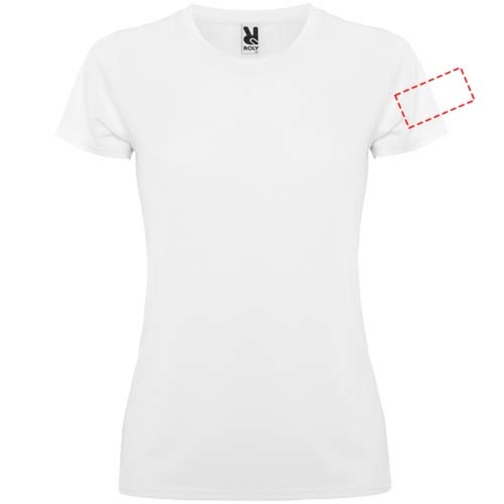 Montecarlo Sport T-Shirt Für Damen , weiß, Piqué Strick 100% Polyester, 150 g/m2, XL, , Bild 18