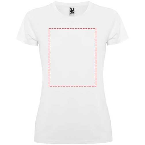 Montecarlo Sport T-Shirt Für Damen , weiß, Piqué Strick 100% Polyester, 150 g/m2, XL, , Bild 21