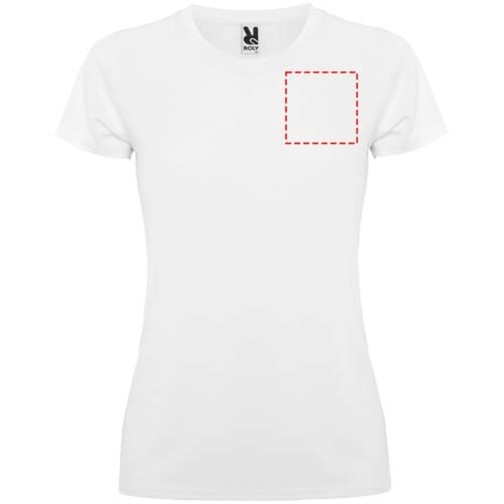 T-shirt sportiva a maniche corte da donna Montecarlo, Immagine 8
