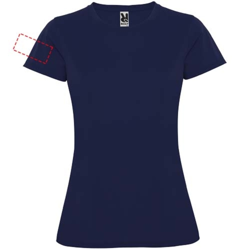 Montecarlo Sport T-Shirt Für Damen , navy blue, Piqué Strick 100% Polyester, 150 g/m2, XL, , Bild 13