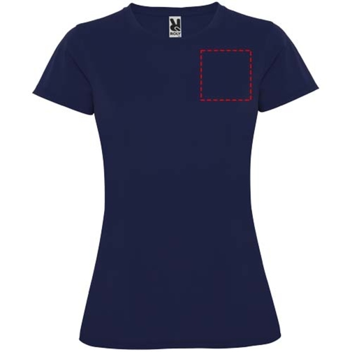 Montecarlo Sport T-Shirt Für Damen , navy blue, Piqué Strick 100% Polyester, 150 g/m2, XL, , Bild 25