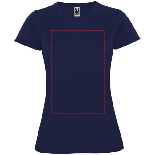 Montecarlo Sport T-Shirt Für Damen , navy blue, Piqué Strick 100% Polyester, 150 g/m2, XL, , Bild 16