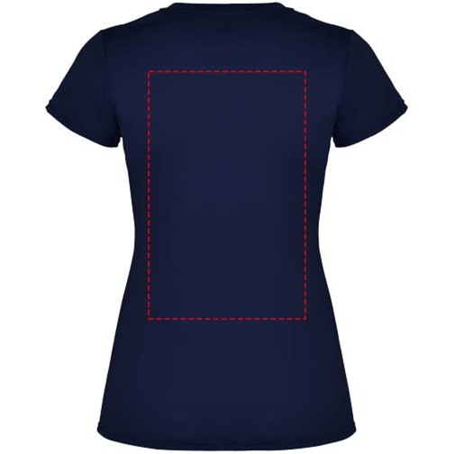 Montecarlo Sport T-Shirt Für Damen , navy blue, Piqué Strick 100% Polyester, 150 g/m2, XL, , Bild 7