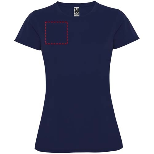 Montecarlo Sport T-Shirt Für Damen , navy blue, Piqué Strick 100% Polyester, 150 g/m2, XL, , Bild 9