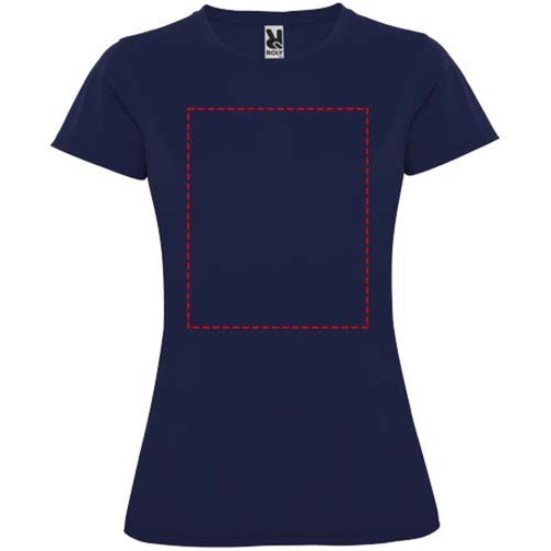 Montecarlo Sport T-Shirt Für Damen , navy blue, Piqué Strick 100% Polyester, 150 g/m2, L, , Bild 7