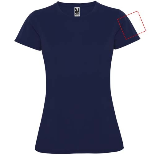 Montecarlo Sport T-Shirt Für Damen , navy blue, Piqué Strick 100% Polyester, 150 g/m2, L, , Bild 15