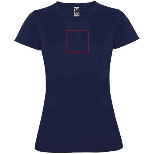 Montecarlo Sport T-Shirt Für Damen , navy blue, Piqué Strick 100% Polyester, 150 g/m2, L, , Bild 14