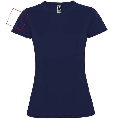 Montecarlo Sport T-Shirt Für Damen , navy blue, Piqué Strick 100% Polyester, 150 g/m2, M, , Bild 14