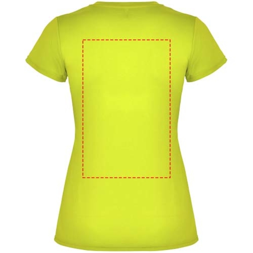 Montecarlo Sport T-Shirt Für Damen , fluor yellow, Piqué Strick 100% Polyester, 150 g/m2, XL, , Bild 23