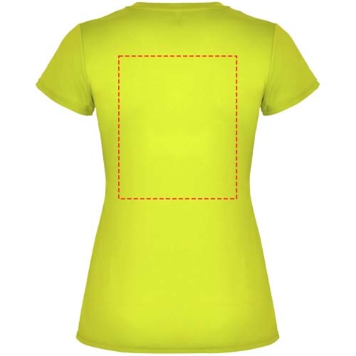 Montecarlo Sport T-Shirt Für Damen , fluor yellow, Piqué Strick 100% Polyester, 150 g/m2, L, , Bild 7