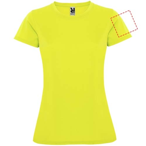 T-shirt sportiva a maniche corte da donna Montecarlo, Immagine 7