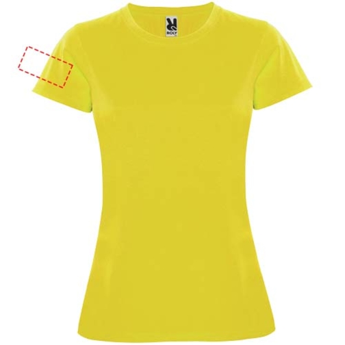 Montecarlo Sport T-Shirt Für Damen , gelb, Piqué Strick 100% Polyester, 150 g/m2, XL, , Bild 20