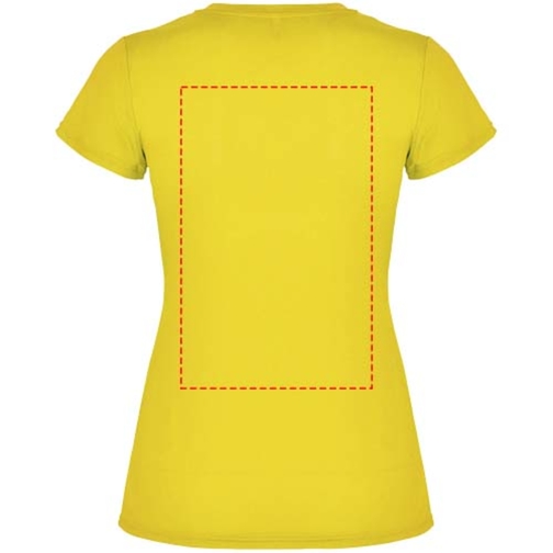 Montecarlo Sport T-Shirt Für Damen , gelb, Piqué Strick 100% Polyester, 150 g/m2, XL, , Bild 16