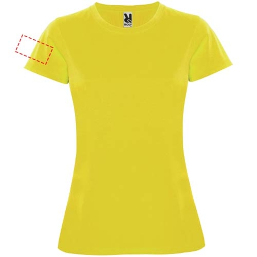 Montecarlo Sport T-Shirt Für Damen , gelb, Piqué Strick 100% Polyester, 150 g/m2, XL, , Bild 21
