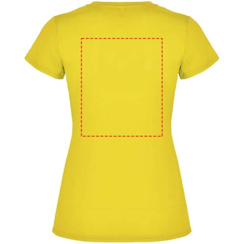 Montecarlo Sport T-Shirt Für Damen , gelb, Piqué Strick 100% Polyester, 150 g/m2, XL, , Bild 7