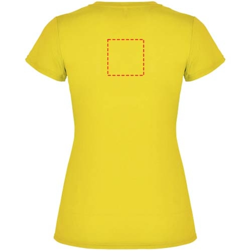 Montecarlo Sport T-Shirt Für Damen , gelb, Piqué Strick 100% Polyester, 150 g/m2, XL, , Bild 8
