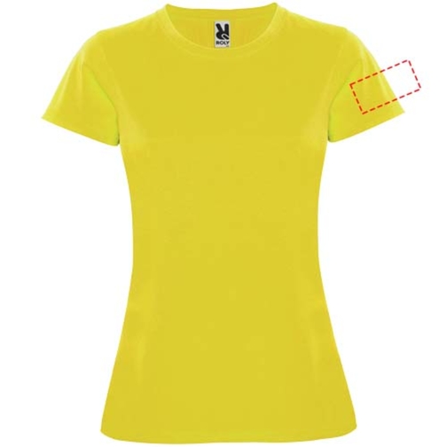 T-shirt sportiva a maniche corte da donna Montecarlo, Immagine 7