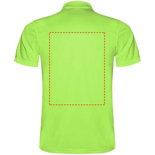 Monzha Sport Poloshirt Für Herren , lime / green lime, Piqué Strick 100% Polyester, 150 g/m2, 3XL, , Bild 12