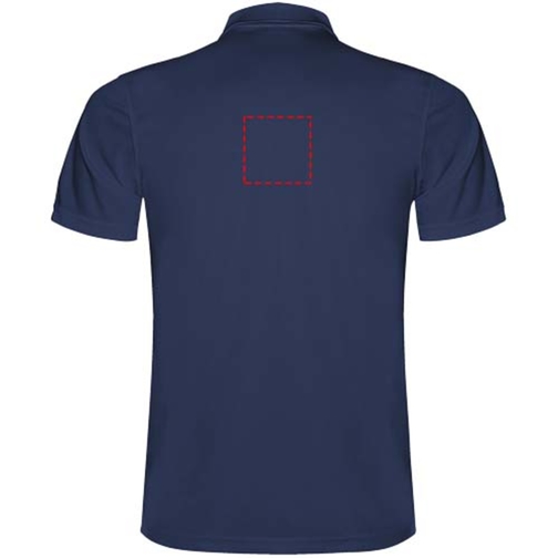 Monzha Sport Poloshirt Für Herren , navy blue, Piqué Strick 100% Polyester, 150 g/m2, 2XL, , Bild 11