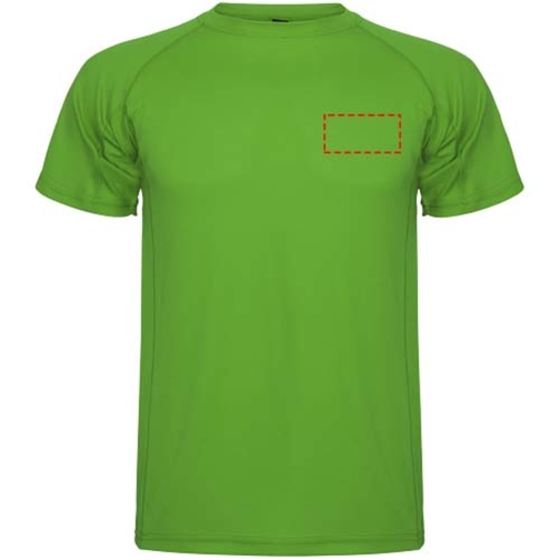 Montecarlo Sport T-Shirt Für Kinder , green fern, Piqué Strick 100% Polyester, 150 g/m2, 12, , Bild 17