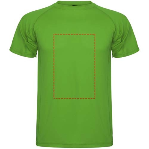 Montecarlo Sport T-Shirt Für Kinder , green fern, Piqué Strick 100% Polyester, 150 g/m2, 12, , Bild 14