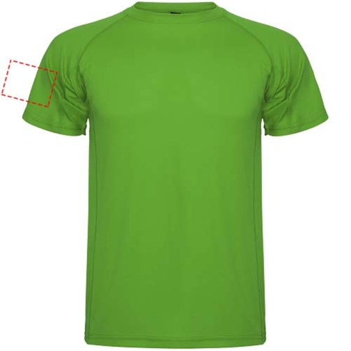 Montecarlo Sport T-Shirt Für Kinder , green fern, Piqué Strick 100% Polyester, 150 g/m2, 12, , Bild 7