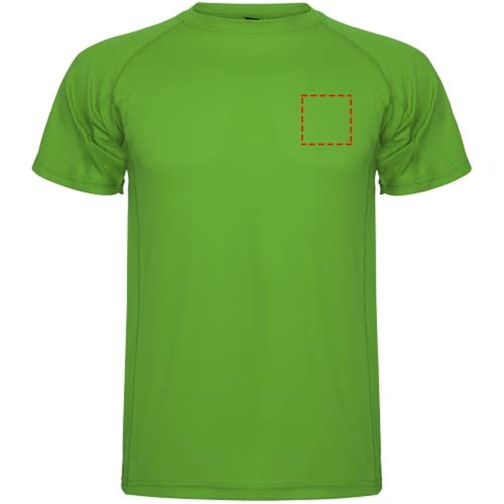Montecarlo Sport T-Shirt Für Kinder , green fern, Piqué Strick 100% Polyester, 150 g/m2, 12, , Bild 8