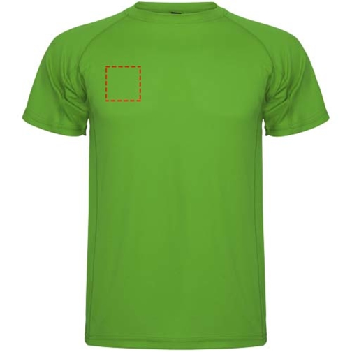 Montecarlo Sport T-Shirt Für Kinder , green fern, Piqué Strick 100% Polyester, 150 g/m2, 12, , Bild 9