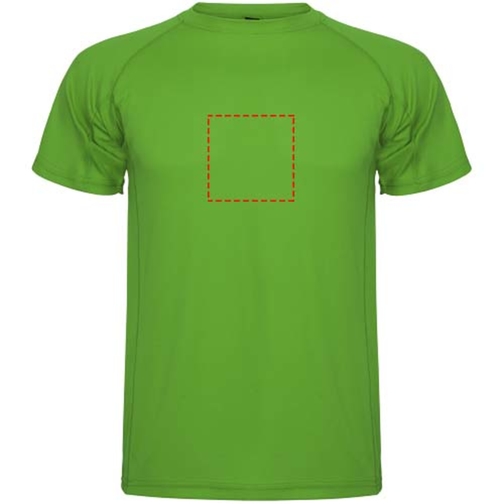 Montecarlo Sport T-Shirt Für Kinder , green fern, Piqué Strick 100% Polyester, 150 g/m2, 12, , Bild 20