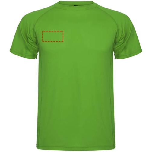 Montecarlo kortärmad sport-T-shirt för barn, Bild 6