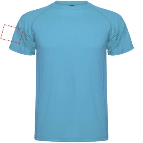 Montecarlo Sport T-Shirt Für Kinder , türkis, Piqué Strick 100% Polyester, 150 g/m2, 12, , Bild 23
