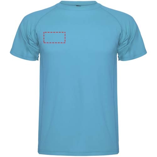 Montecarlo Sport T-Shirt Für Kinder , türkis, Piqué Strick 100% Polyester, 150 g/m2, 12, , Bild 18