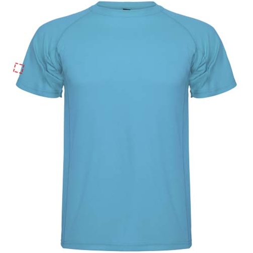 Montecarlo Sport T-Shirt Für Kinder , türkis, Piqué Strick 100% Polyester, 150 g/m2, 12, , Bild 10