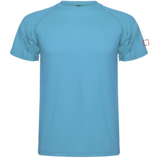 Montecarlo Sport T-Shirt Für Kinder , türkis, Piqué Strick 100% Polyester, 150 g/m2, 12, , Bild 11