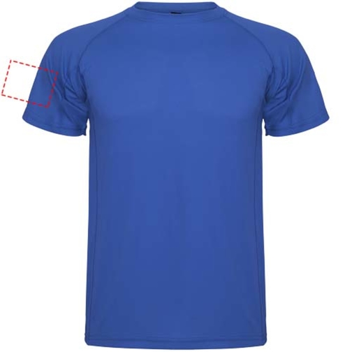 Montecarlo Sport T-Shirt Für Kinder , royal, Piqué Strick 100% Polyester, 150 g/m2, 12, , Bild 12