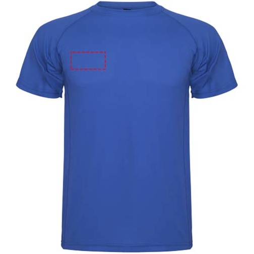 Montecarlo Sport T-Shirt Für Kinder , royal, Piqué Strick 100% Polyester, 150 g/m2, 12, , Bild 6