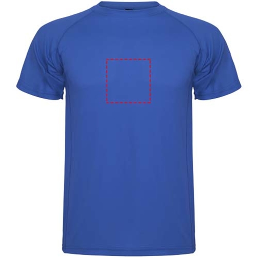 Montecarlo Sport T-Shirt Für Kinder , royal, Piqué Strick 100% Polyester, 150 g/m2, 12, , Bild 7