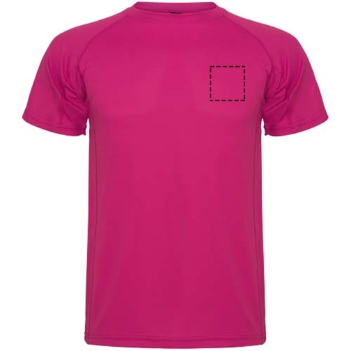 Montecarlo Sport T-Shirt Für Kinder , rossette, Piqué Strick 100% Polyester, 150 g/m2, 12, , Bild 10